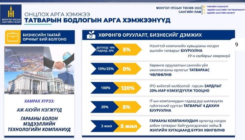 Хувьцааны ногдол ашгийн татварыг бууруулна